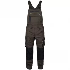 Engel Workwear Engel X-treme Latzhose, Waldgrün/Schwarz, Herren, Waldgrün/schwarz