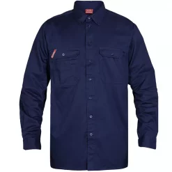 Engel Workwear Engel Arbeitshemd, Blue Ink, Herren
