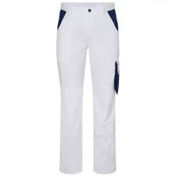 Engel Workwear Engel Enterprise Hose, Slim Fit, Weiß/Marine, Herren, Grau/schwarz