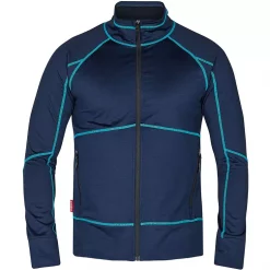 Engel Workwear Engel Midlayer Cardigan, Blue Ink, Herren