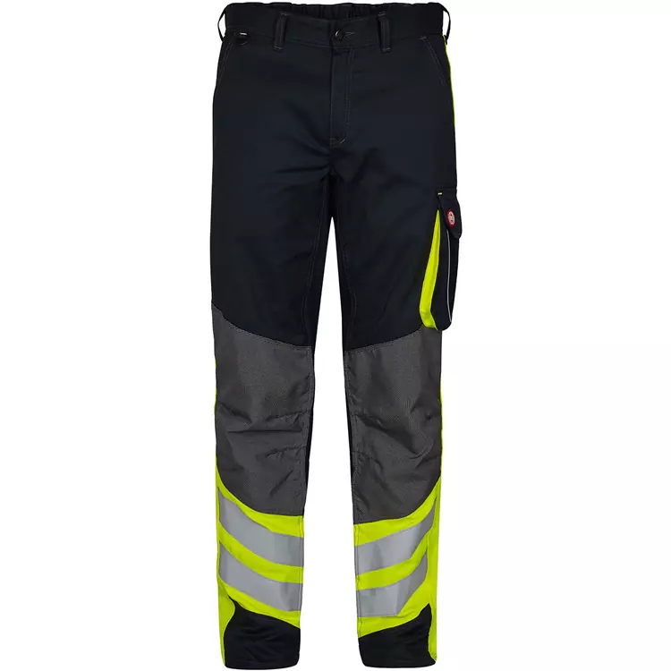 Engel Workwear Engel Cargo Hose, Grau/Rot, Herren – Bild 5