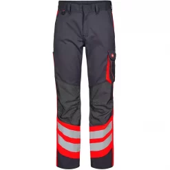 Engel Workwear Engel Cargo Hose, Grau/Rot, Herren