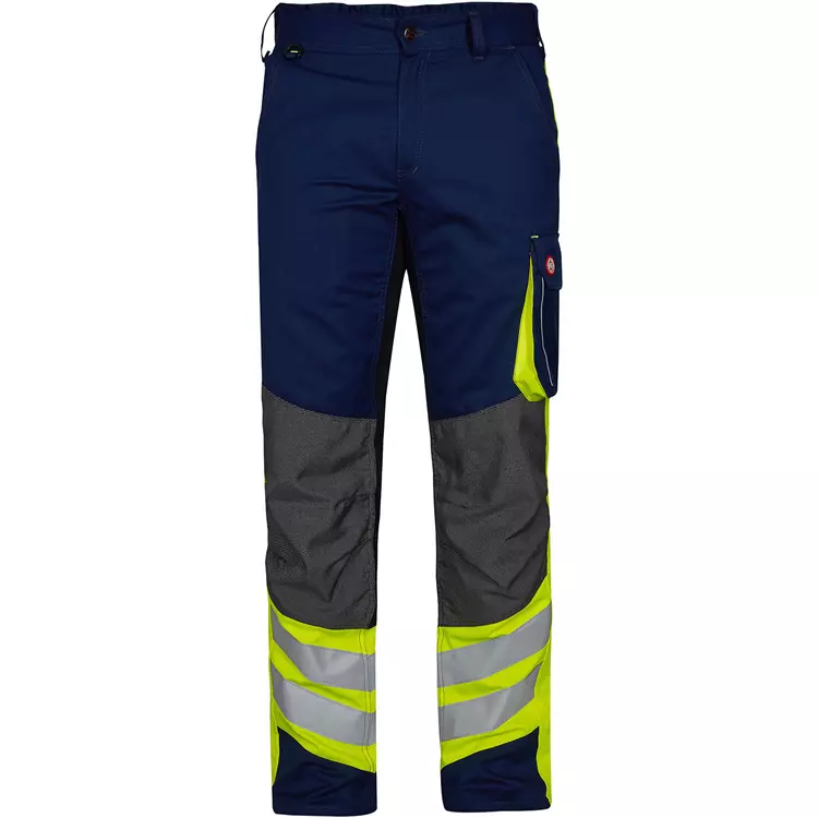 Engel Workwear Engel Cargo Hose, Grau/Rot, Herren – Bild 6