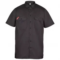 Engel Workwear Engel Arbeitshemd, Anthrazitgrau, Herren