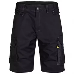 Engel Workwear Engel X-treme Handwerkershorts Mit Stretch, Schwarz/Anthrazitgrau, Herren