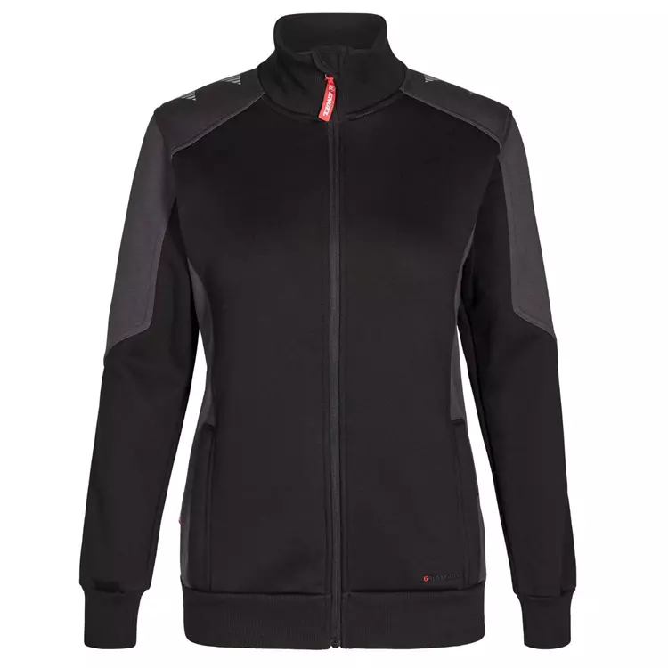 Engel Workwear Engel Galaxy Damen Sweatcardigan, Surfer Blue/Schwarz – Bild 6