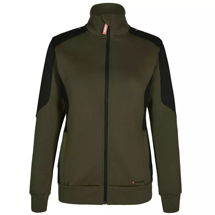 Engel Workwear Engel Galaxy Damen Sweatcardigan, Surfer Blue/Schwarz – Bild 7