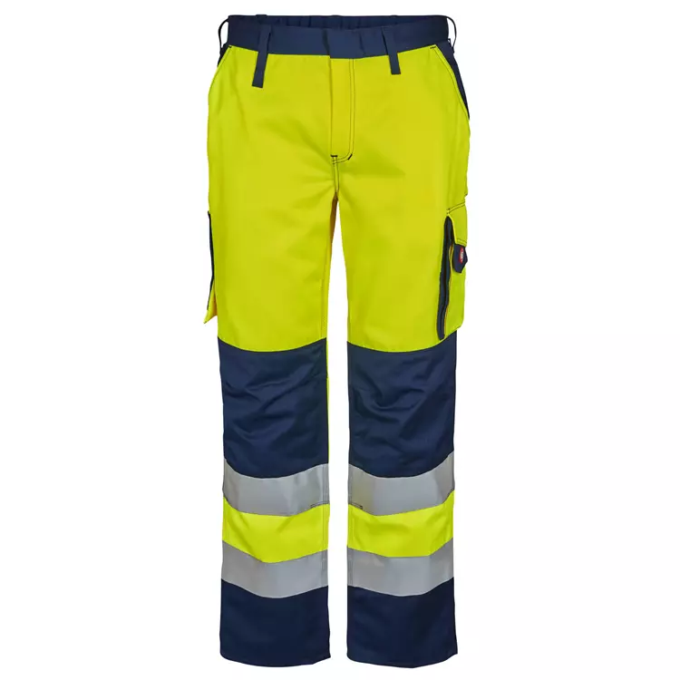 Engel Workwear Engel Safety Damen Arbeitshose, Hi-Vis Orange/Grün, Hi-vis Orange/grün – Bild 6