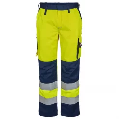 Engel Workwear Engel Safety Damen Arbeitshose, Hi-vis Gelb/marine