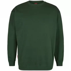 Engel Workwear Engel Sweatshirt, Grün, Herren, Anthrazitgrau