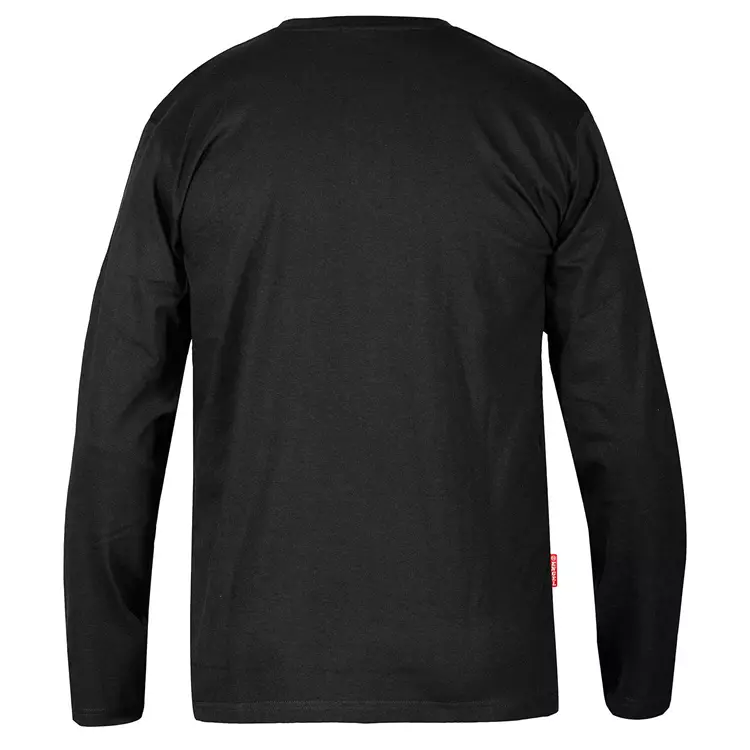 Engel Workwear Engel Langärmliges T-Shirt, Schwarz, Herren – Bild 3