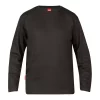 Engel Workwear Engel Langärmliges T-Shirt, Anthrazitgrau, Herren
