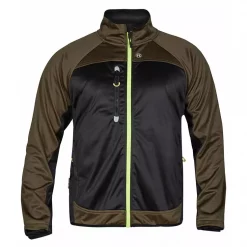 Engel Workwear Engel X-treme Softshelljacke, Waldgrün/Schwarz, Herren, Schwarz/anthrazitgrau
