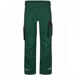 Engel Workwear Engel Galaxy Arbeitshose, Grün/Schwarz, Herren, Tomaten Rot/anthrazitgrau