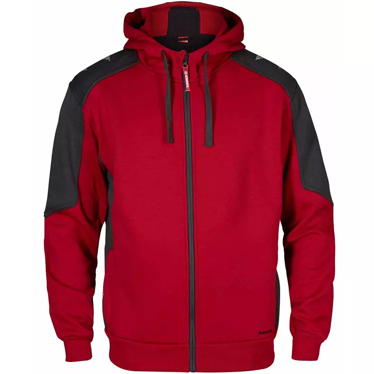 Engel Workwear Engel Galaxy Kapuzenpullover, Weiß/Anthrazitgrau, Herren, Anthrazit/schwarz – Bild 5