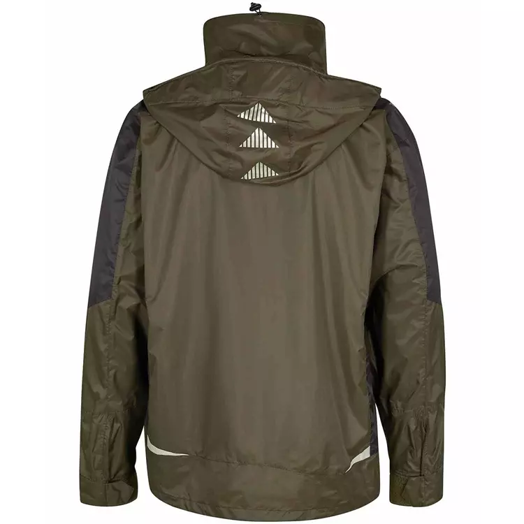 Engel Workwear Engel Galaxy Regenjacke, Waldgrün/Schwarz, Herren, Waldgrün/schwarz – Bild 3