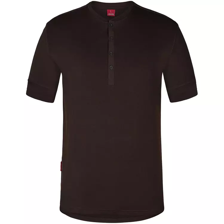 Engel Workwear Engel Grandad T-Shirt, Schwarz, Herren – Bild 10