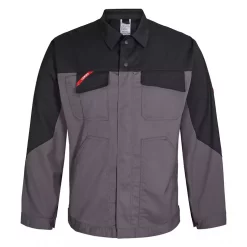 Engel Workwear Engel Enterprise Arbeitsjacke, Grau/Schwarz, Herren