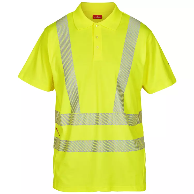 Engel Workwear Engel Safety Poloshirt, Gelb, Herren – Bild 7