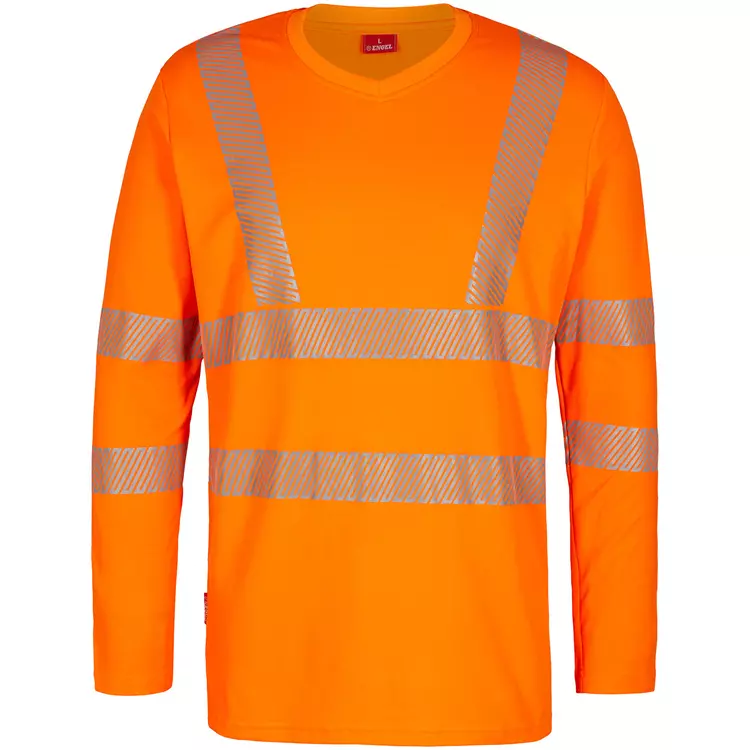 Engel Workwear Engel Safety Langärmliges T-Shirt, Gelb, Herren – Bild 5