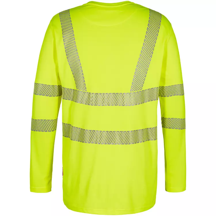 Engel Workwear Engel Safety Langärmliges T-Shirt, Gelb, Herren – Bild 3