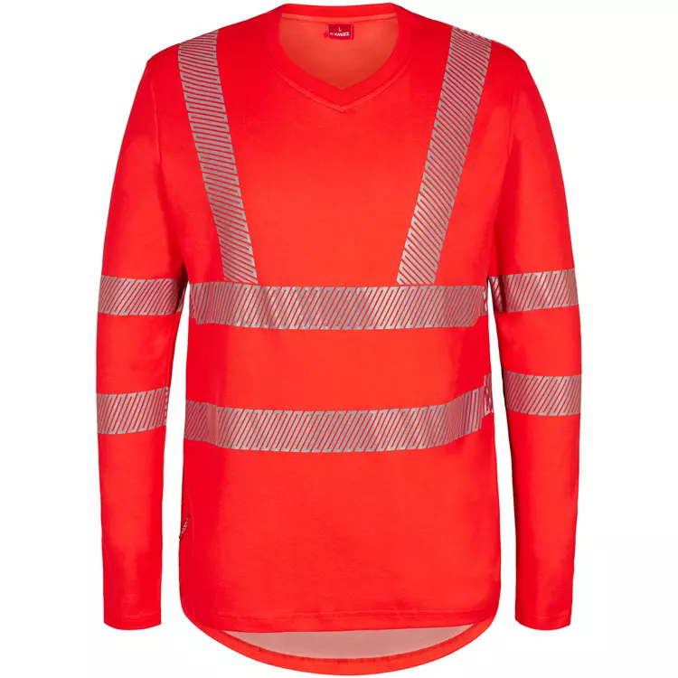 Engel Workwear Engel Safety Langärmliges T-Shirt, Gelb, Herren – Bild 7