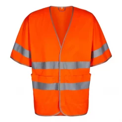 Engel Workwear Engel Safety Reflexweste, Orange, Herren