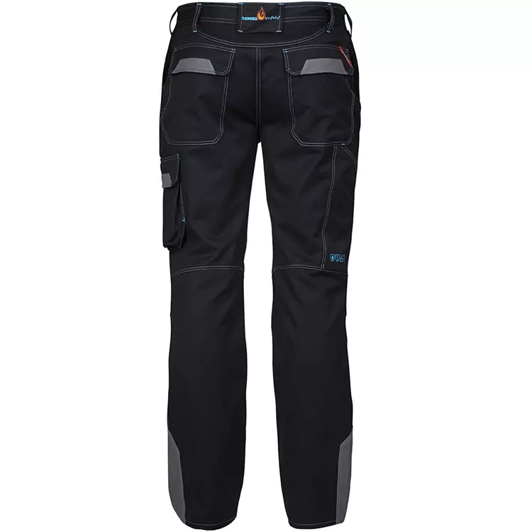 Engel Workwear Engel Safety+ Arbeitshose, Schwarz/Grau, Herren – Bild 3