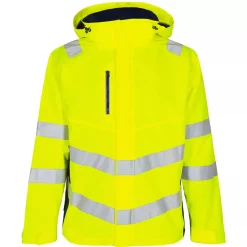 Engel Workwear Engel Safety Shelljacke, Gelb/Blue Ink, Herren