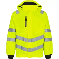 Engel Workwear Engel Safety Pilotenjacke, Hi-vis Gelb/Schwarz, Herren