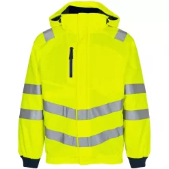 Engel Workwear Engel Safety Pilotenjacke, Gelb/Blue Ink, Herren