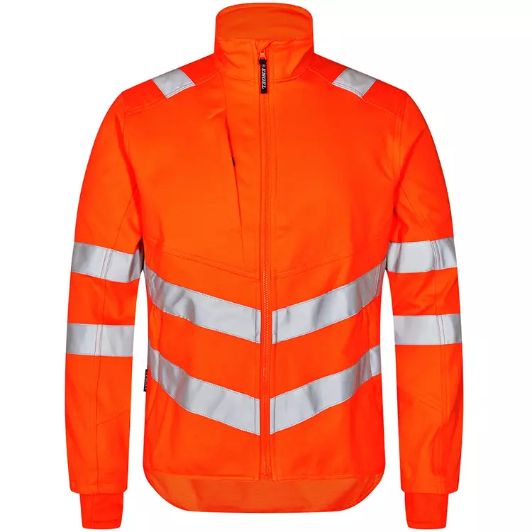 Engel Workwear Engel Safety Arbeitsjacke, Orange/Blue Ink, Herren – Bild 5