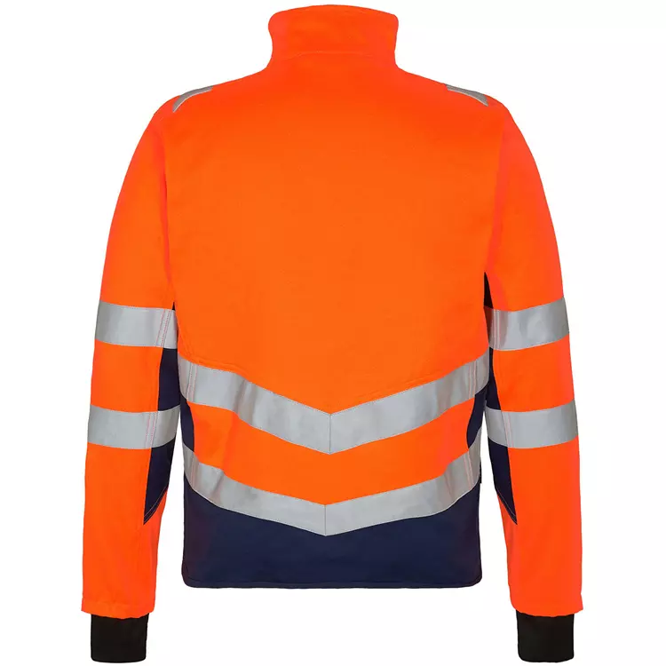 Engel Workwear Engel Safety Arbeitsjacke, Orange/Blue Ink, Herren – Bild 3