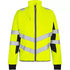 Engel Workwear Engel Safety Arbeitsjacke, Hi-vis Gelb/Schwarz, Herren