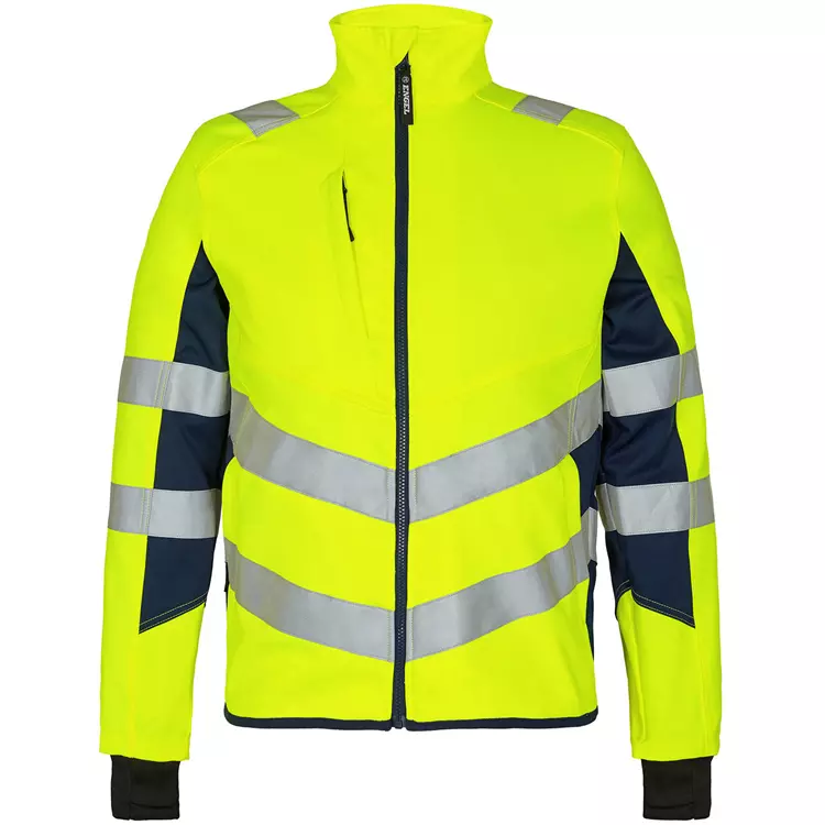 Engel Workwear Engel Safety Arbeitsjacke, Orange/Blue Ink, Herren – Bild 7