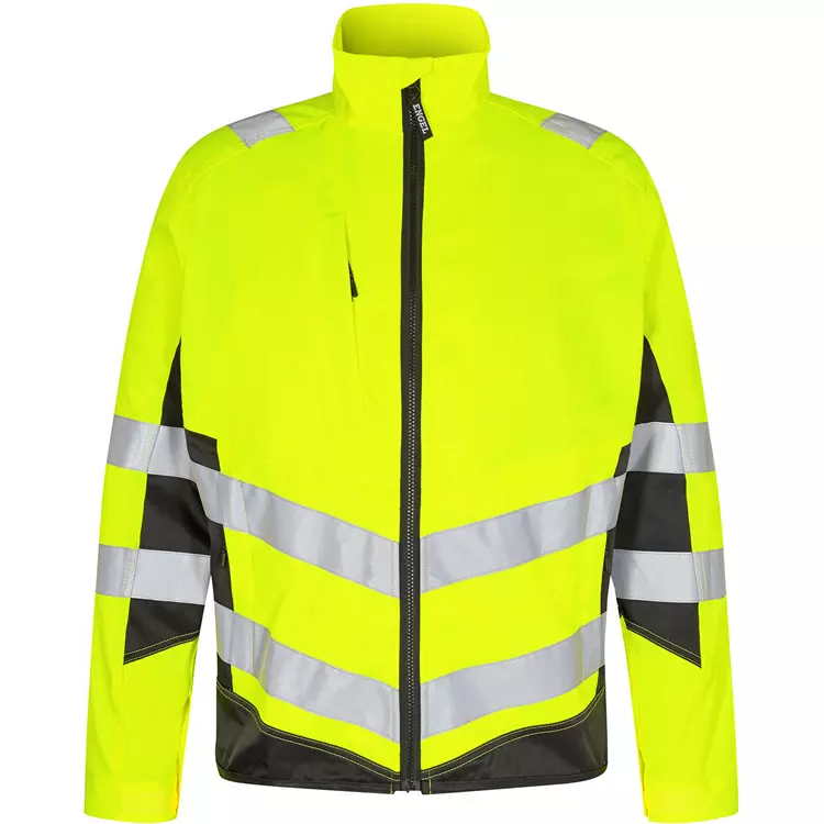 Engel Workwear Engel Safety Light Arbeitsjacke, Orange/Blue Ink, Herren – Bild 7