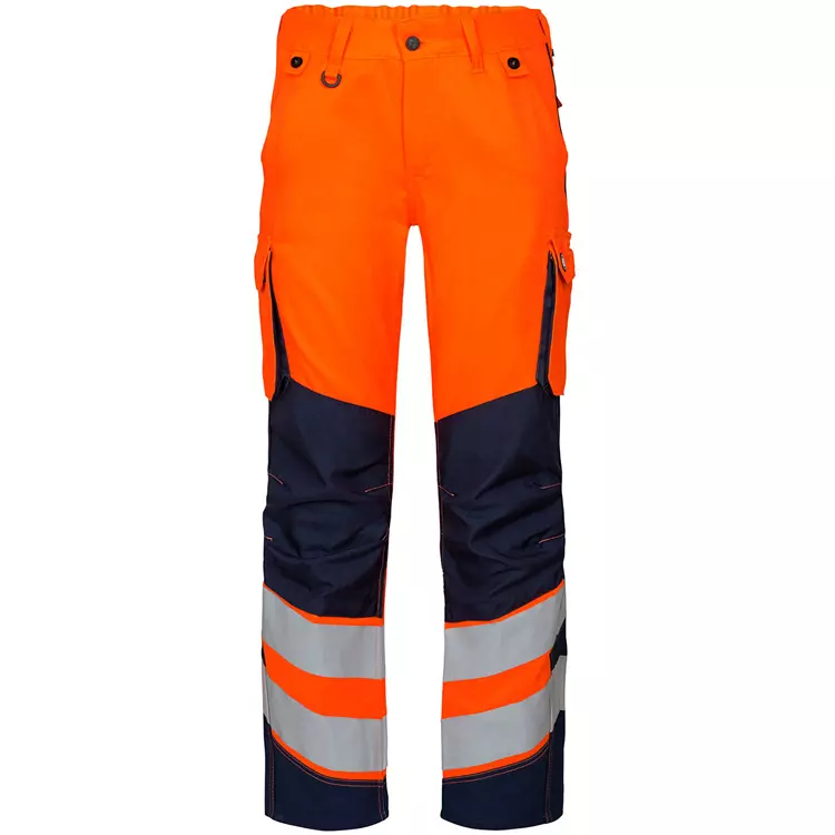 Engel Workwear Engel Safety Light Damen Arbeitshose, Orange/Blue Ink – Bild 10