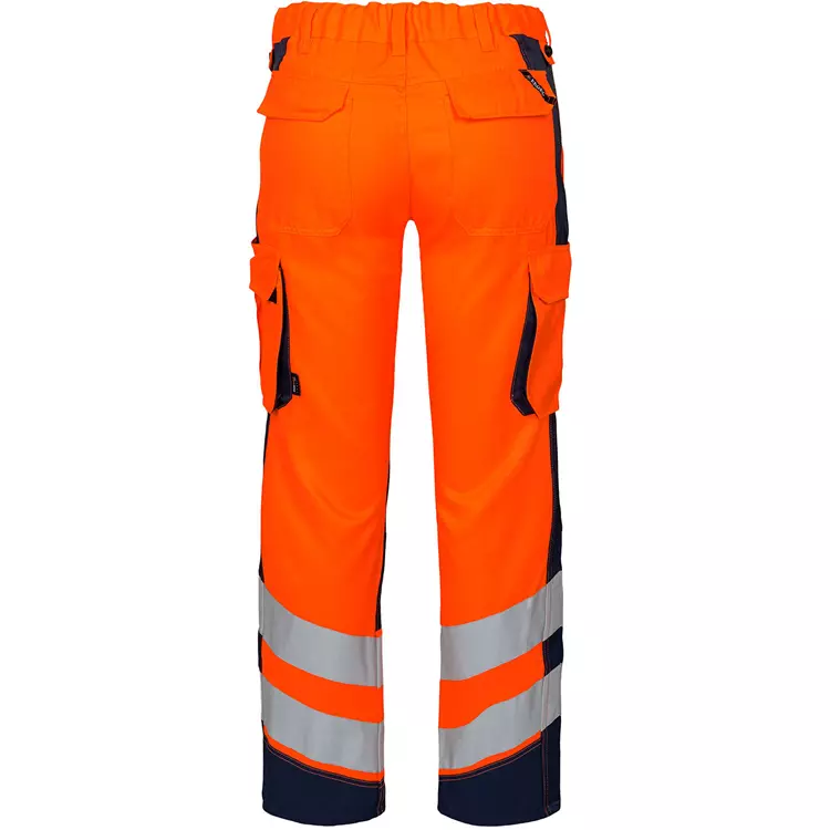 Engel Workwear Engel Safety Light Damen Arbeitshose, Orange/Blue Ink – Bild 3