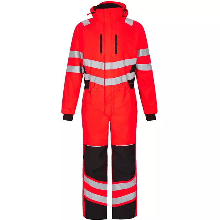 Engel Workwear Engel Safety Winteroverall, Gelb/Blue Ink, Herren – Bild 10