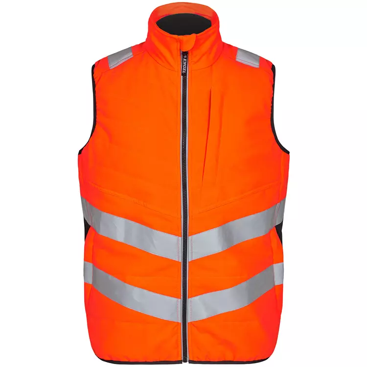 Engel Workwear Engel Safety Steppweste, Hi-vis Gelb/Grün, Herren, Gelb/blue Ink – Bild 7
