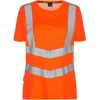 Engel Workwear Engel Safety Damen T-Shirt, Hi-vis Orange