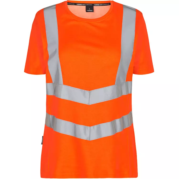 Engel Workwear Engel Safety Damen T-Shirt, Hi-Vis Gelb – Bild 5