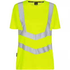 Engel Workwear Engel Safety Damen T-Shirt, Hi-Vis Gelb