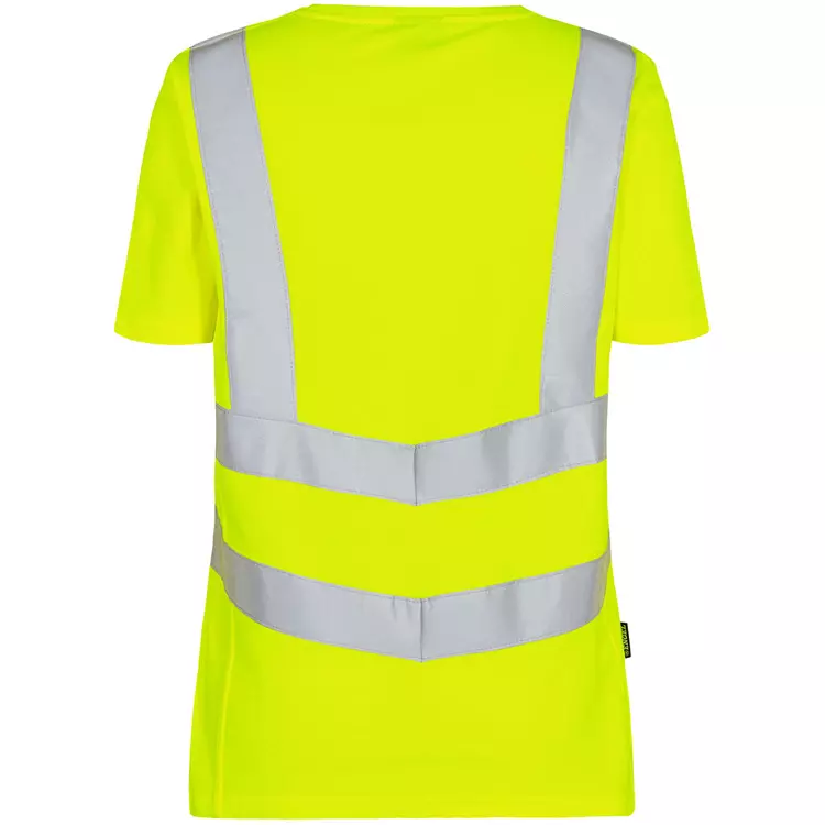 Engel Workwear Engel Safety Damen T-Shirt, Hi-Vis Gelb – Bild 3