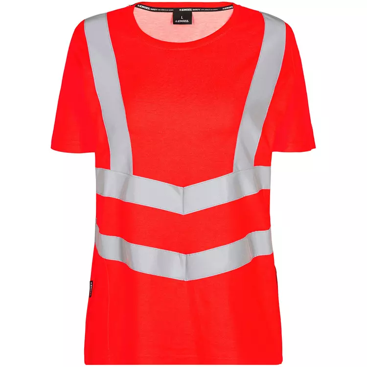 Engel Workwear Engel Safety Damen T-Shirt, Hi-Vis Gelb – Bild 7