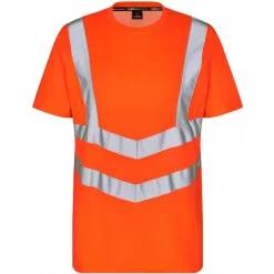 Engel Workwear Engel Safety T-shirt, Hi-vis Orange, Herren