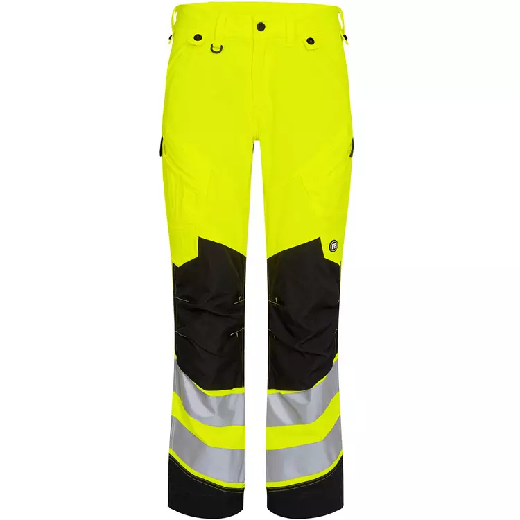 Engel Workwear Engel Safety Arbeitshose, Hi-vis Gelb/Schwarz, Herren