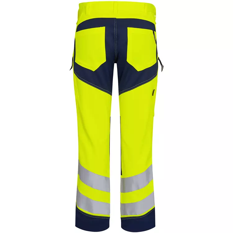 Engel Workwear Engel Safety Arbeitshose, Gelb/Blue Ink, Herren – Bild 3