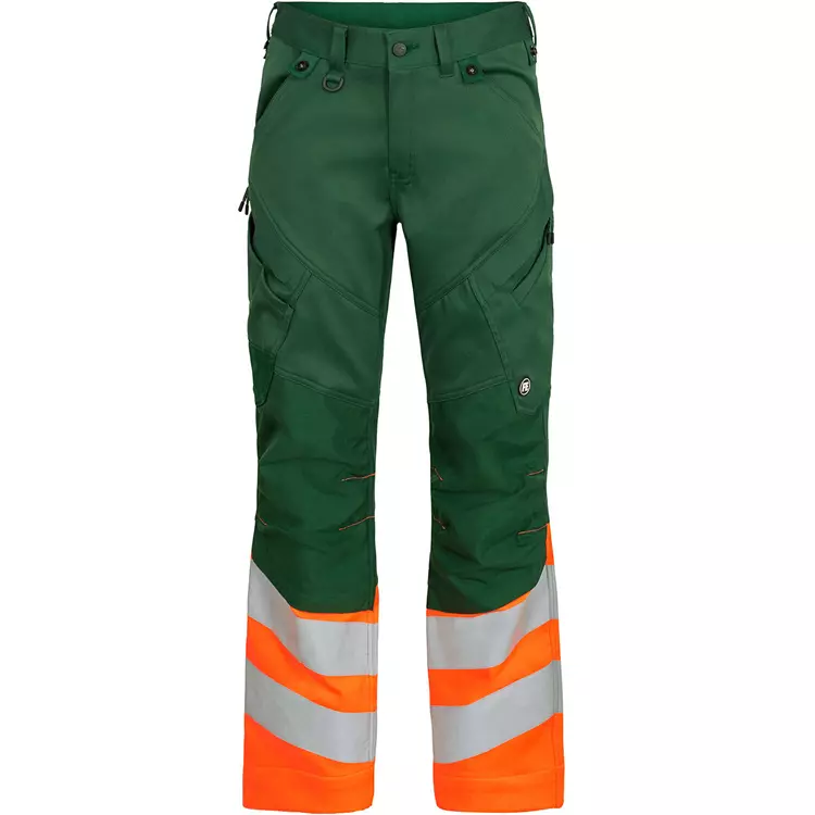 Engel Workwear Engel Safety Arbeitshose, Schwarz/Hi-Vis Gelb, Herren – Bild 5