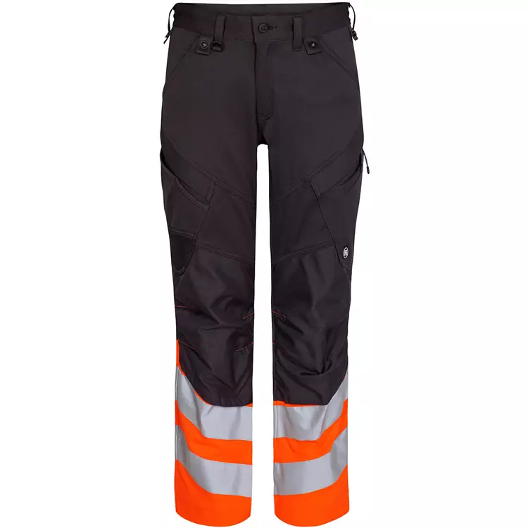 Engel Workwear Engel Safety Arbeitshose, Schwarz/Hi-Vis Gelb, Herren – Bild 7
